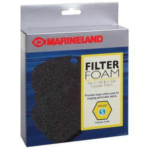 Marineland Canister Filter Foam 160-220, 2 Count