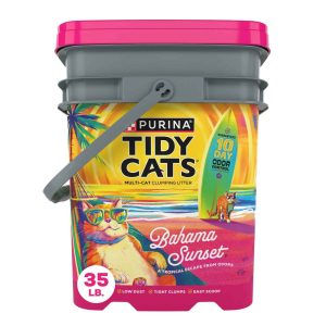 Purina Tidy Cats Bahama Sunset Scented Clumping Cat Litter