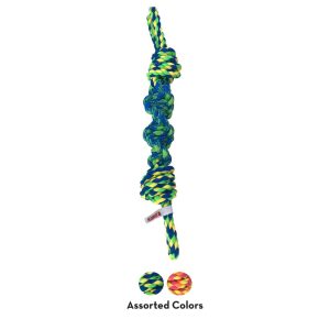 KONG Rope Bunji Dog Toy, Assorted, Large