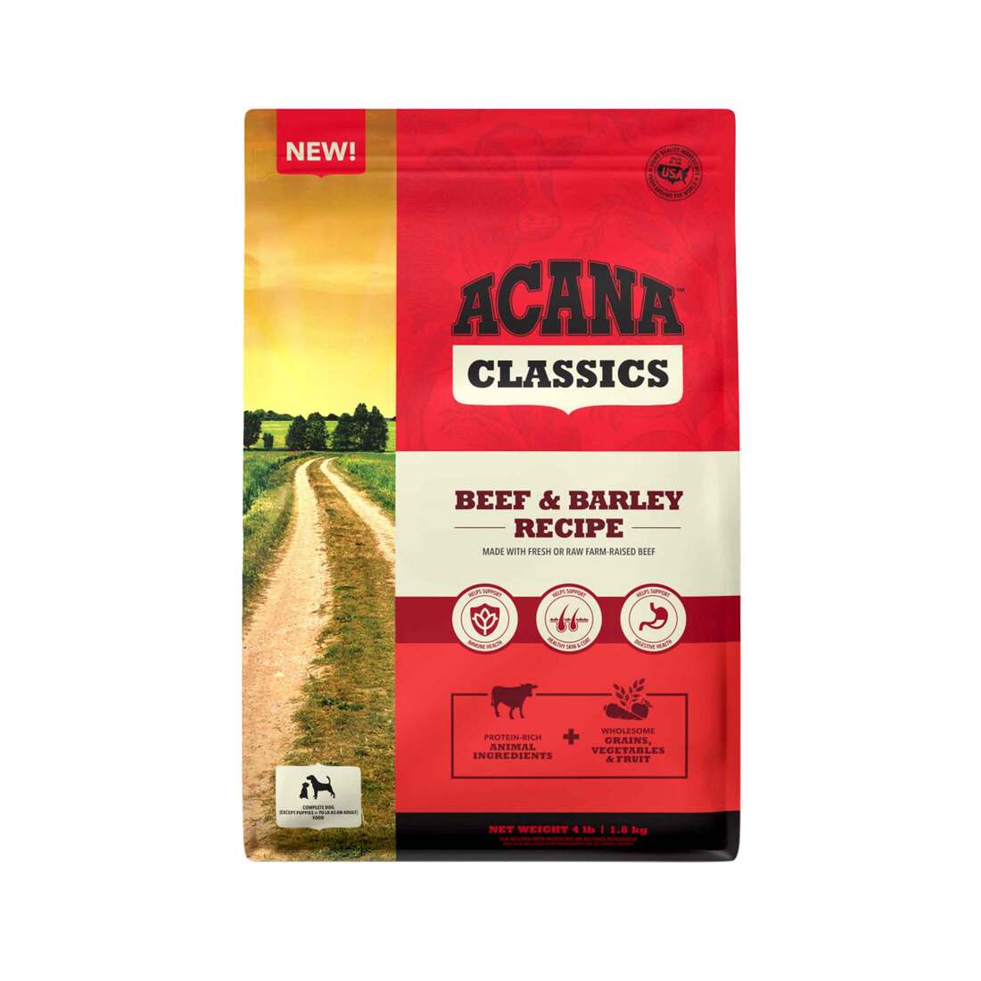 ACANA Classics Beef and Barley Dry Dog Food - Image 2