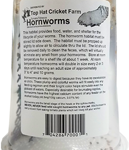 Top Hat Hornworms, 12 Count - Not Available For Delivery