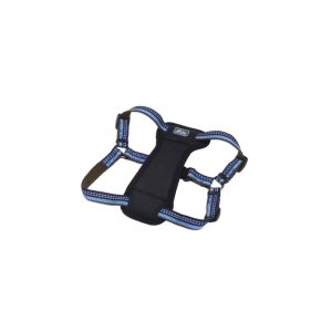 K9 Explorer Reflective Adjustable Padded Dog Harness, Sapphire