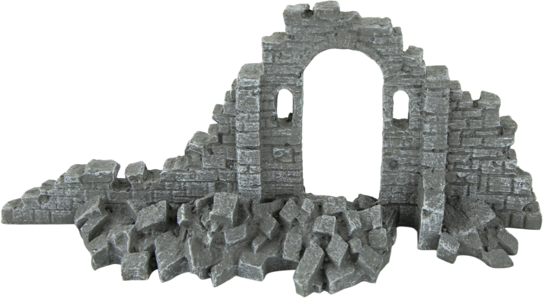 Fins First Aquarium Décor, Ancient Ruins Arch, Medium