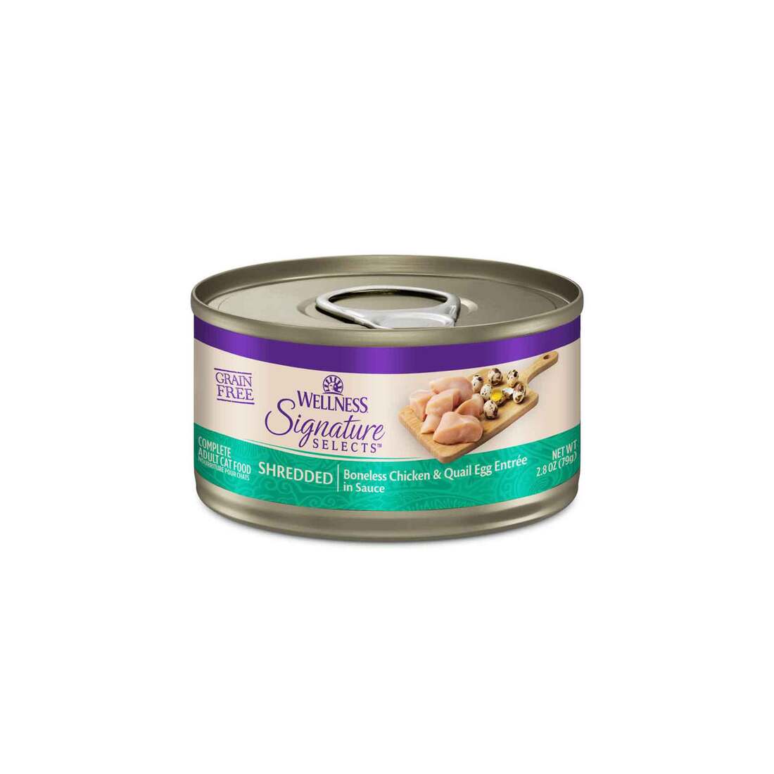 Wellness CORE Signature Selects Shredded Adult Grain Free Wet Cat Food - Image 3