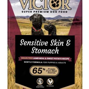 Victor Grain Free Sensitive Skin & Stomach Dry Dog Food, Lamb Meal and Sweet Potato