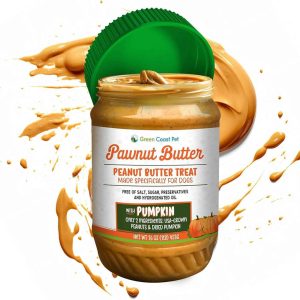Green Coast Pawnut Butter with Pumpkin Dog Treat, 16 Ounces