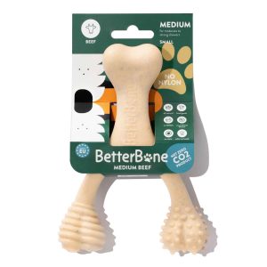 BetterBone Beef Dog Chew Toy, Medium