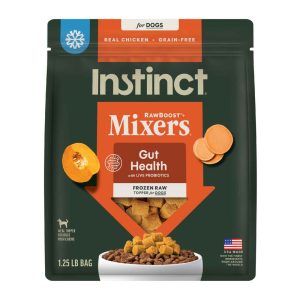 Instinct Dog Food Frozen Raw Boost Grain Free Gut Health, 1.25 Pounds - Not Available For Delivery