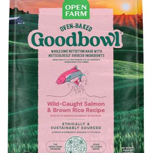 Open Farm Goodbowl Wild-Caught Salmon & Brown Rice Recipe Dry Cat Food, 7 Pounds