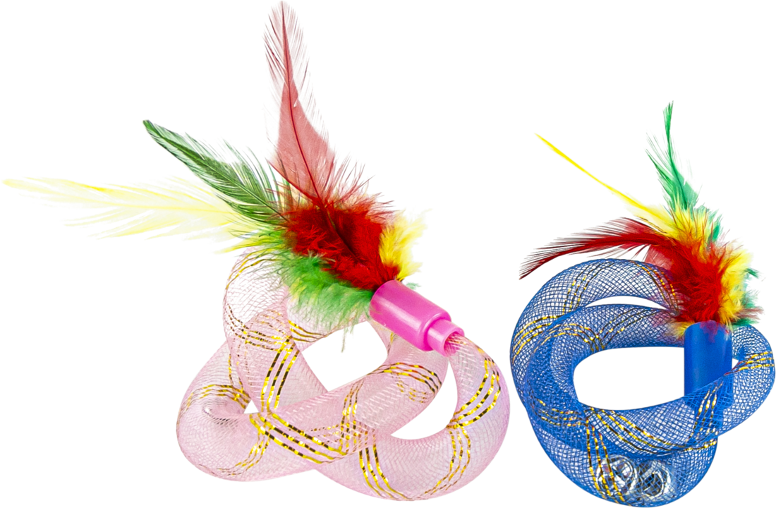 Play On Cat Toy Mesh Swirls, 2 Pack