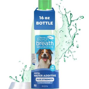 Tropiclean Fresh Breath Dental Advanced Whitening Additive, 16 Ounces