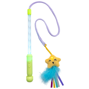 Catstages Twinkle Star Light Up Wand Cat Toy