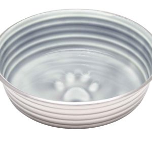 Loving Pets Le Bol Parisan Gray Bowl, Large