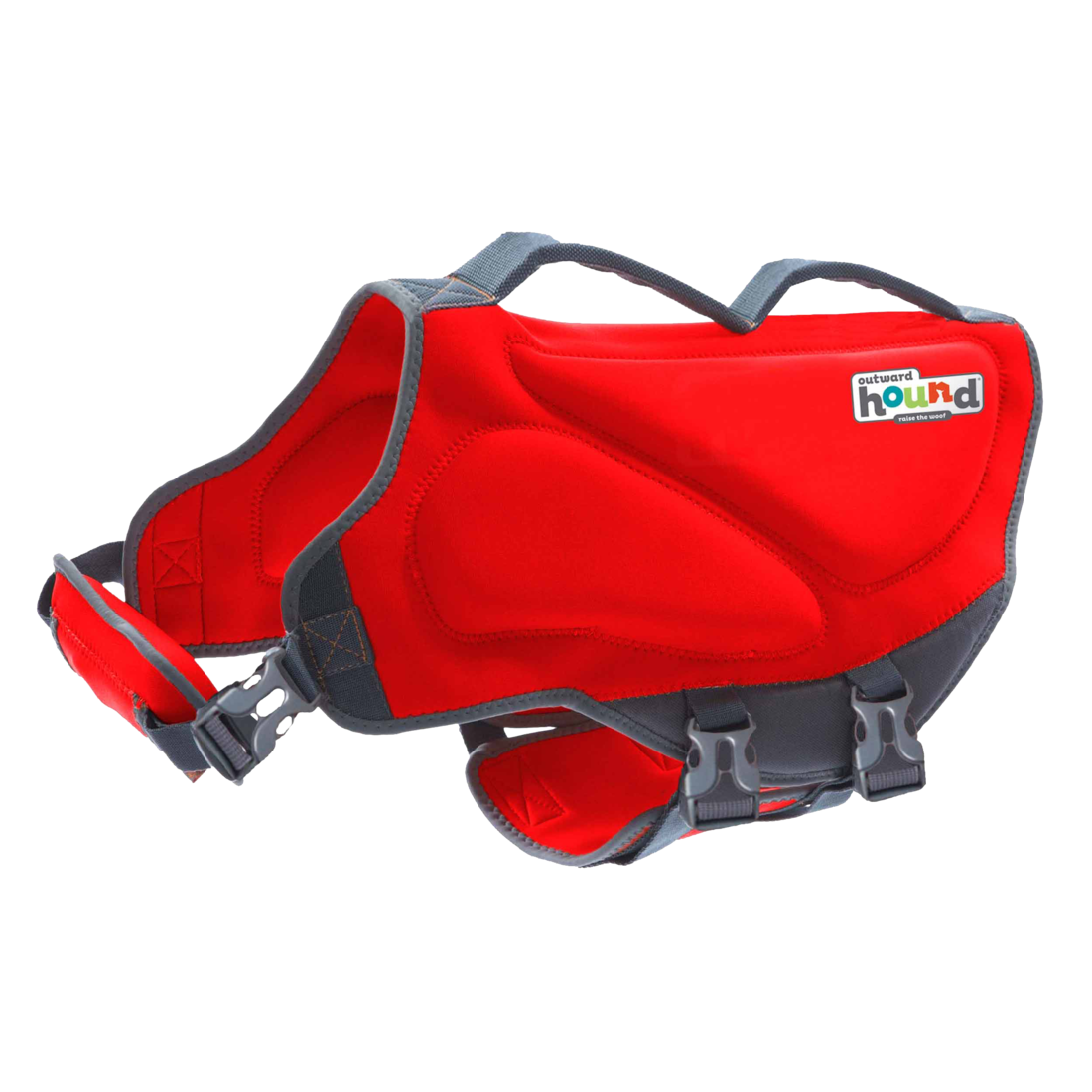 Outward Hound Dawson Swim Life Jacket, Red - Image 2