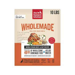 The Honest Kitchen Wholemade™ Whole Grain Dog Food, Beef & Oat, 10 Pound Box