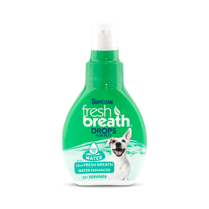 TropiClean Fresh Breath Drops, 2.2 ounce