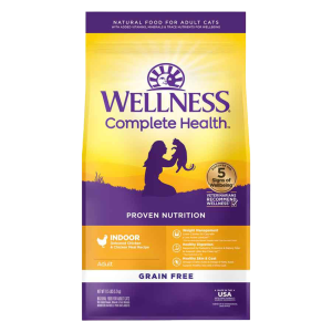 Wellness Complete Health Grain-Free Indoor Deboned Chicken Recipe Dry Cat Food