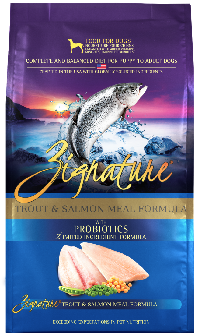 Zignature Trout and Salmon Formula Dog Food