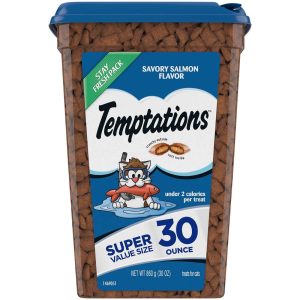 Temptations Salmon Cat Treat, 30 Ounces