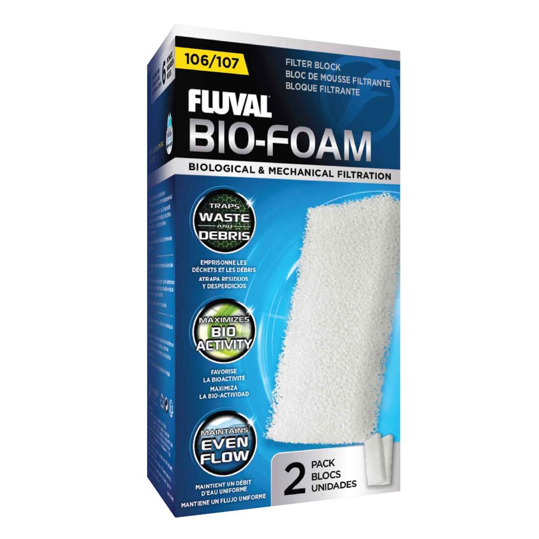 Hagen Fluval Filter Foam Block - Image 2
