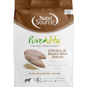 PureVita™ Chicken and Brown Rice Dry Dog Food, 25 Pounds