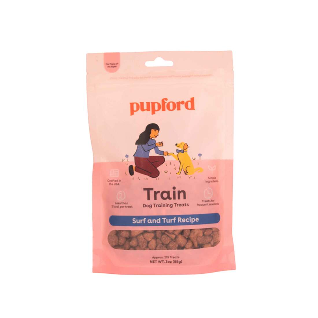 Pupford Freeze Dried Surf and Turf Training Treat, 3 Ounces