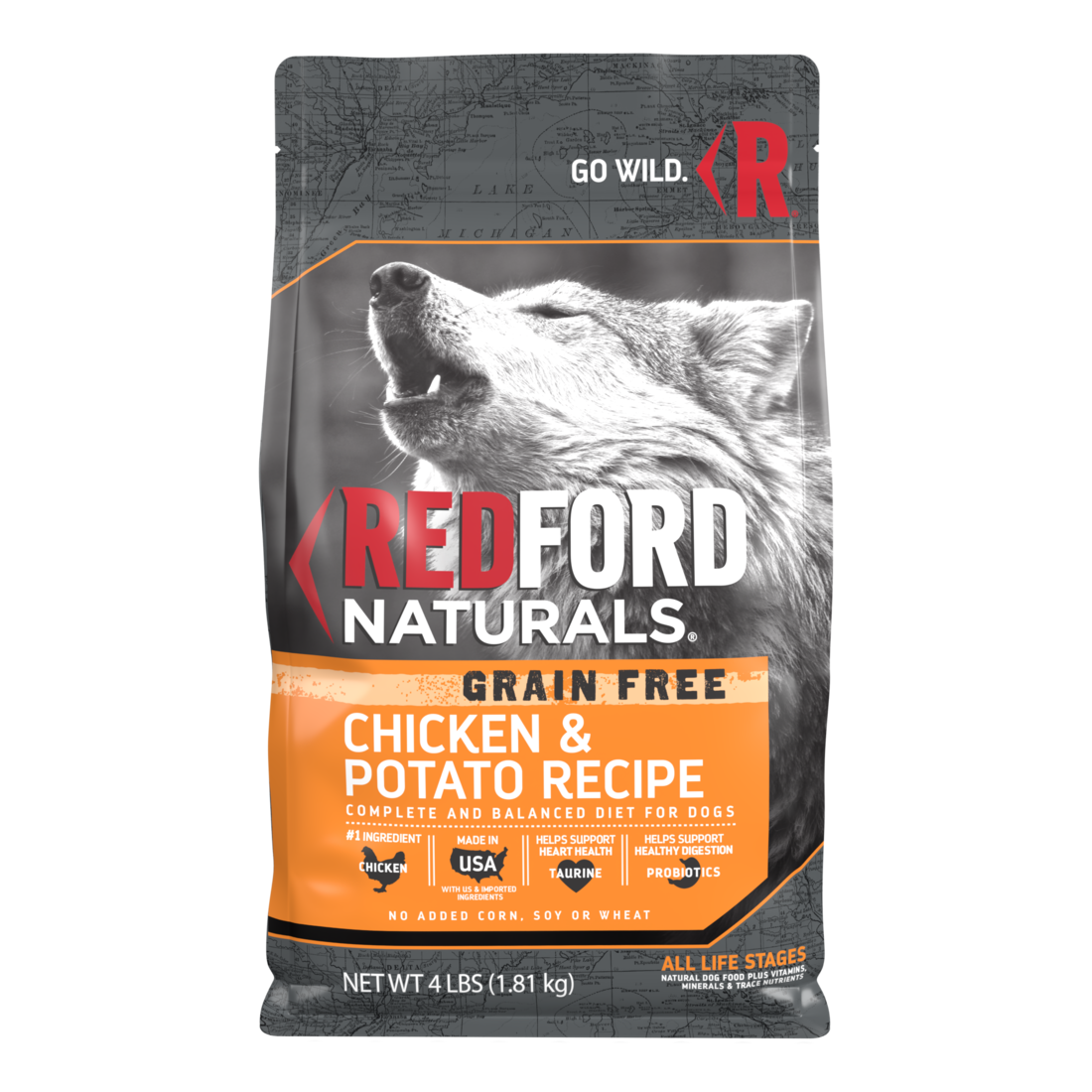 Redford Naturals Grain Free Chicken & Potato Recipe Adult Dog Food - Image 2