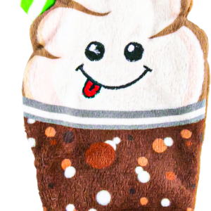 Play On Dog Toy Flattie Root Beer