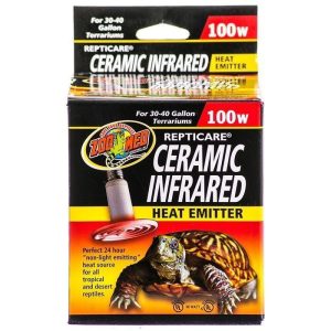 Zoo Med ReptiCare Ceramic Infrared Heat Emitter, 100 Watts