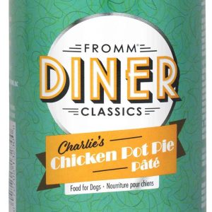 Fromm Diner Classics Charlie's Chicken Pot Pie Pâté Wet Dog Food, 12.5 Ounces