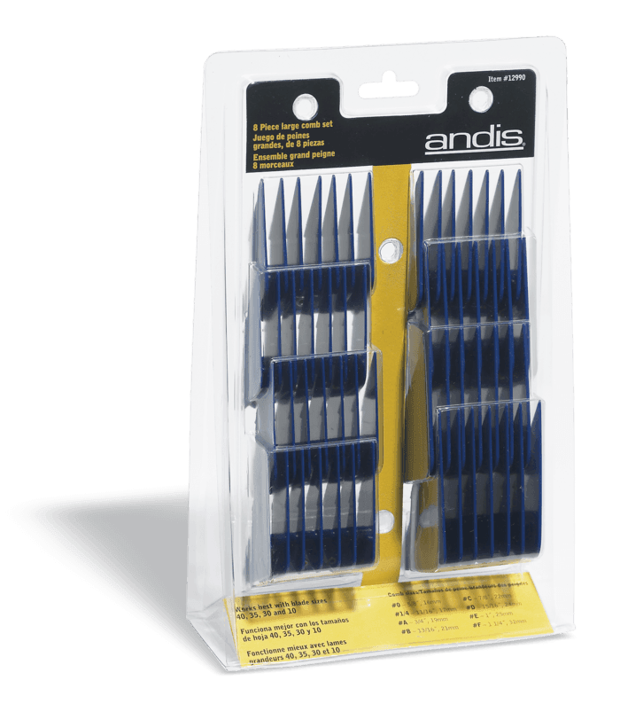 Andis Comb Attachment 8-Piece Set