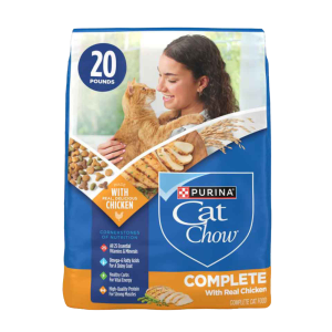 Purina Cat Chow Complete High Protein Dry Cat Food With Real Chicken - 20 Pound Bag