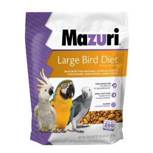 Mazuri Large Bird Diet Bird Food, 3 Pounds