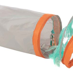 SmartyKat Fringe Frenzy Spring Tunnel Cat Toy