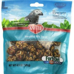 Kaytee Forti Diet Pro Health Healthy Bits Treat Parrot, 4.5 Ounces