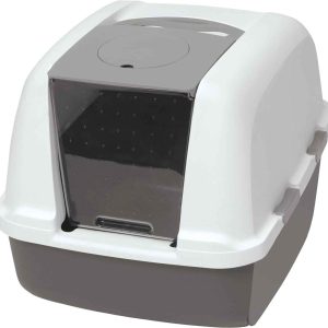 Catit Jumbo Cat Litter Pan, Gray