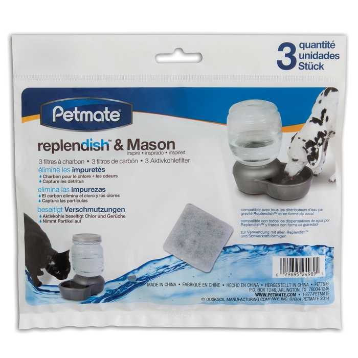 Petmate Replendish 3 Pack Replacement Filter