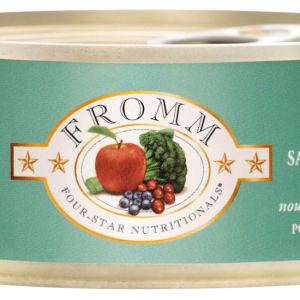 Fromm Four-Star Natural Wet Cat Food, Salmon & Tuna Pâté, 5.5 Ounces