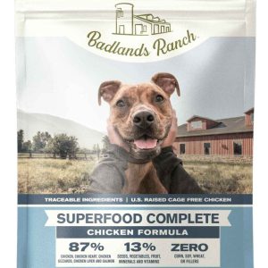 Badlands Ranch Air Dried Dog Food, Chicken, 64 Ounces