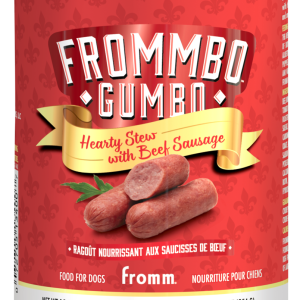 Fromm Gumbo Hearty Stew Wet Dog Food, Beef and Sausage, 12.5 Ounces