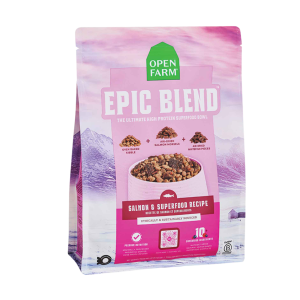 Open Farm Epic Blend Dry Dog Food, Salmon 18 Pounds