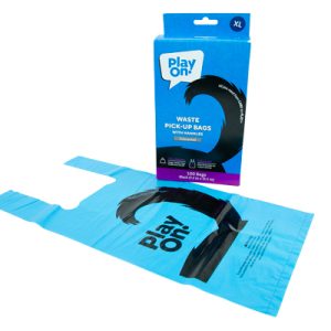 Play On Unscented Waste Bags, Extra Tough, Extra Large with Handles, 100 Bags