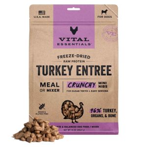 Vital Essentials® Freeze-Dried Raw Mixer Dog Food, Crunchy Mini Nibs