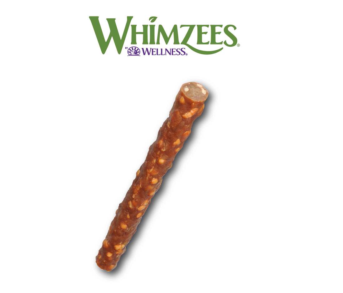 WHIMZEES by Wellness Veggie Sausage Large Breed Dental Dog Treat, 1 Count