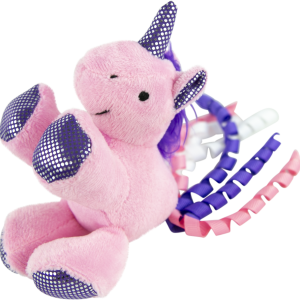 Play On Unicorn Plush Cat Toy, Assorted