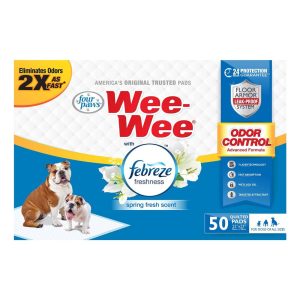 Wee-Wee Odor Control with Febreze Freshness Pads 50 count