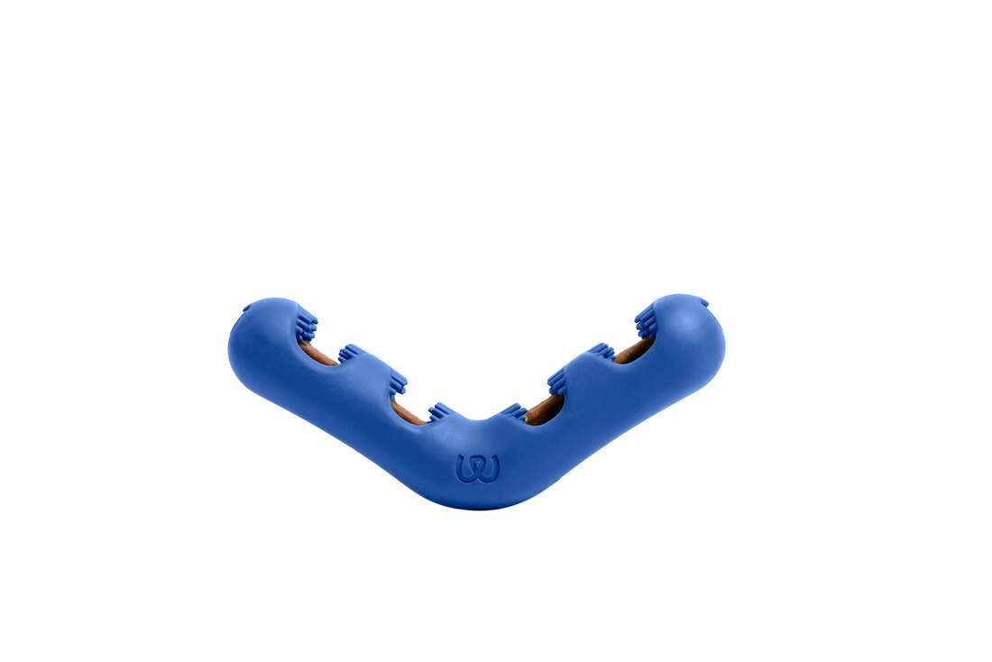 Woof Dental Bite N Brush Dog Toy, Small, Green