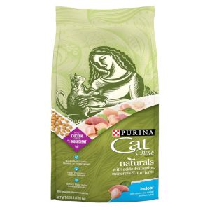 Purina Cat Chow Hairball, Healthy Weight, Indoor, Natural Dry Cat Food, Naturals Indoor - 6.3 Pound