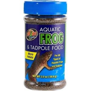 Zoo Med Micro Pellets Aquatic Frog & Tadpole Food, 2 Ounces