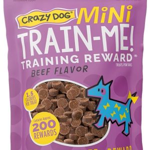 Crazy Dog Train-Me! Mini Beef Dog Treats
